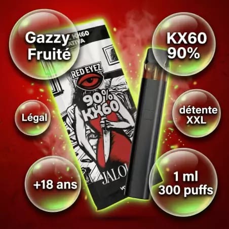 jalouse kx-60 90% – Vape 1 ml