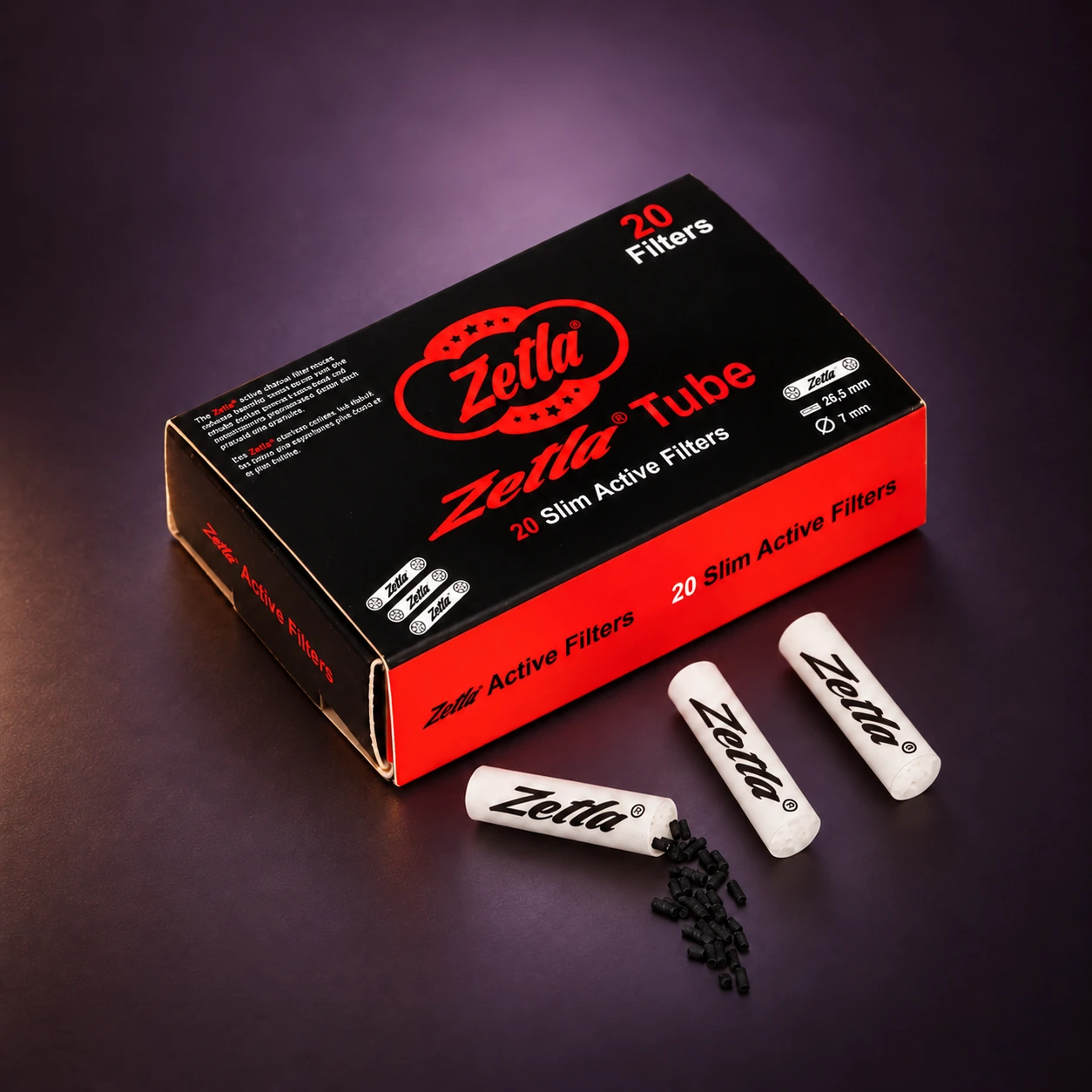 Filtres charbon actif noir